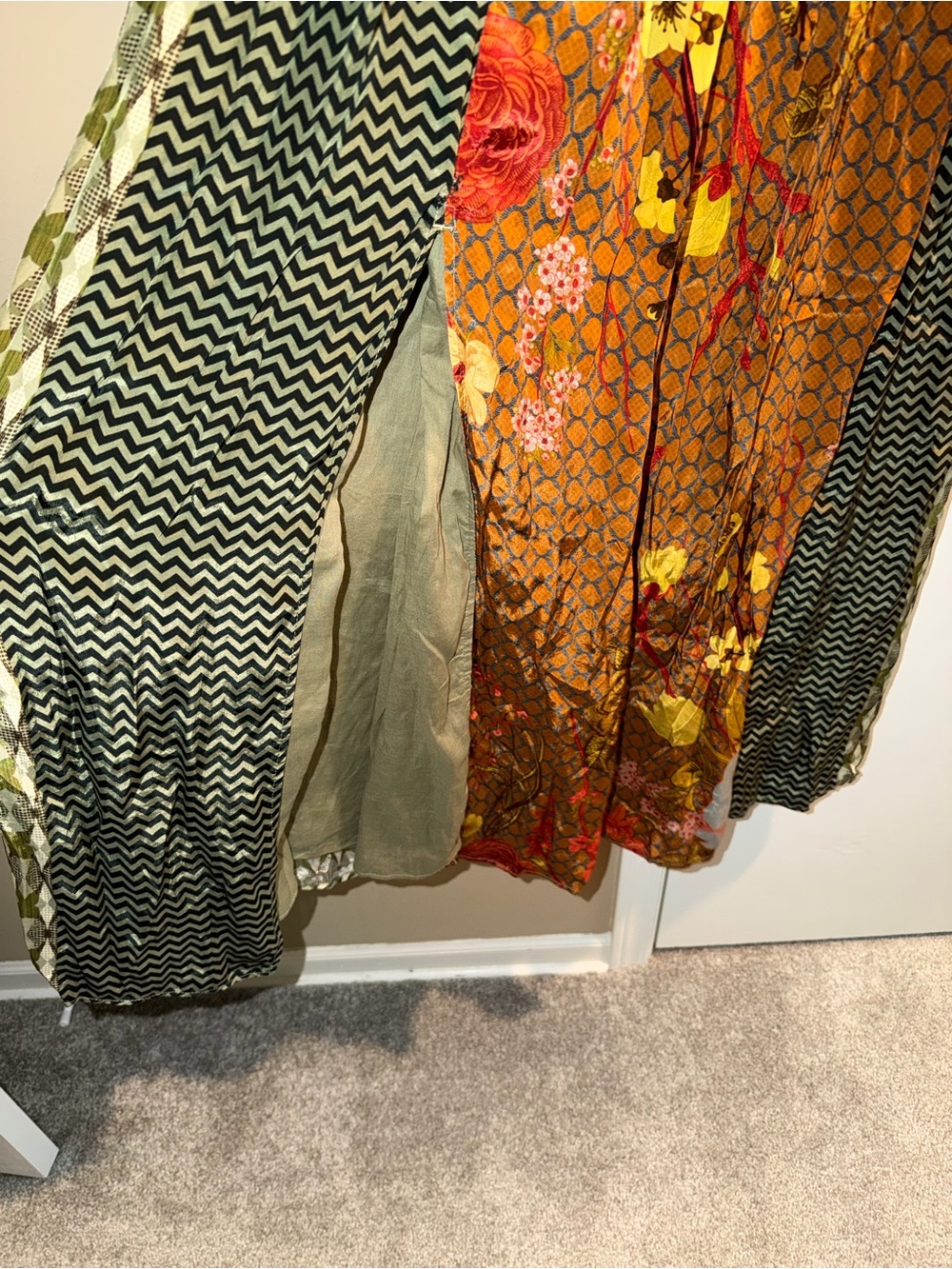 Siddhartha Bansal Sylvan Print Smocked Dress - Picture 5 of 13